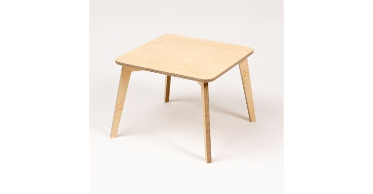 Ette Tete Tulla Table- Wooden- Kindertafel korte poten (36.5 cm)
