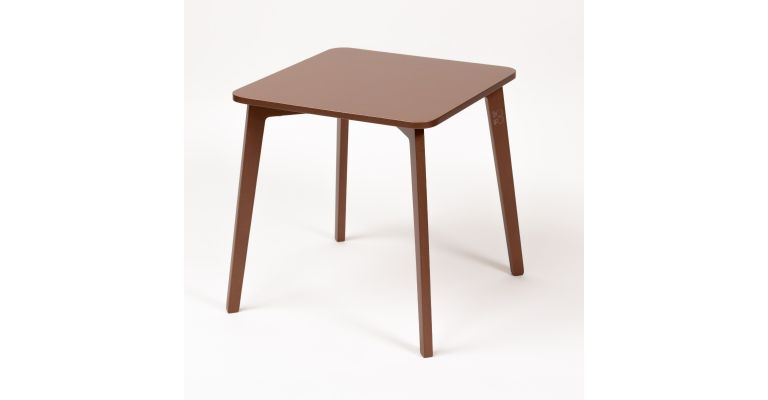 Ette Tete Tulla Table- Mocha- Kindertafel lange poten (49.5 cm)