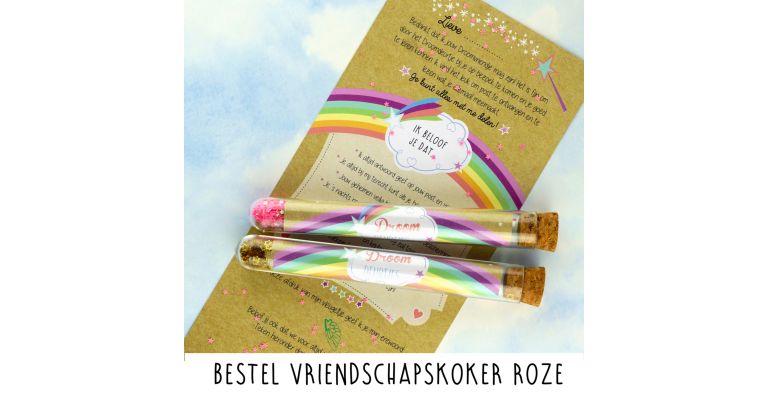Droomdeurtjes Vriendschapkoker Goud