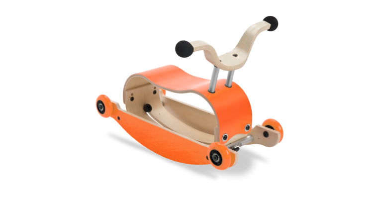 Wishbone Mini Flip loopauto Oranje