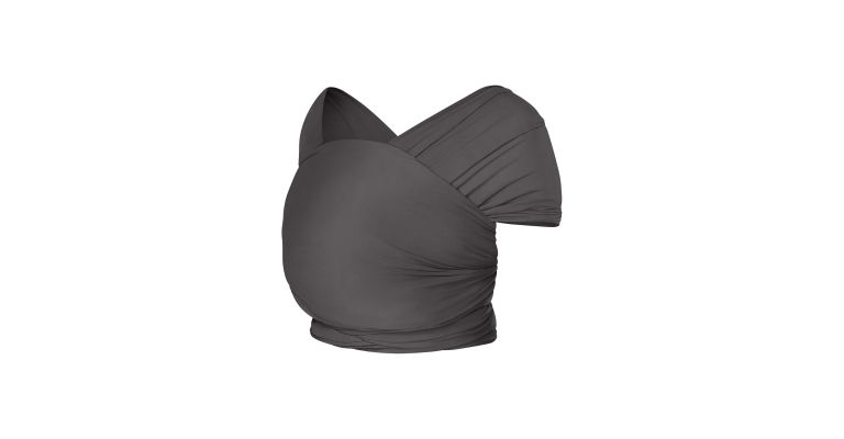 Ergobaby  Aura Draagdoek Duurzaam Knit Soft Black