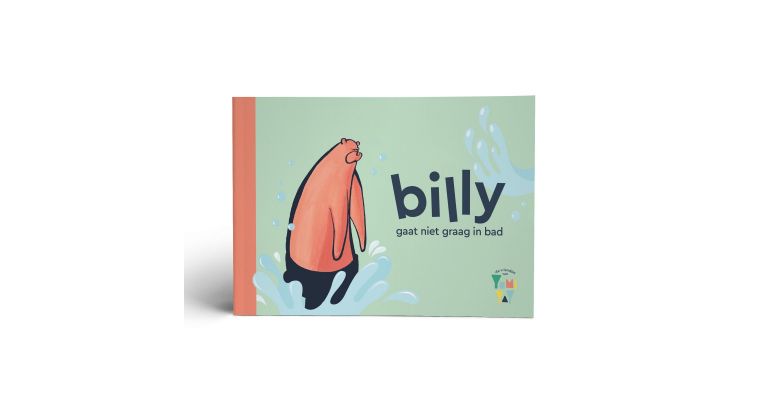 Yumi Yay Boek  Billy gaat niet graag in bad