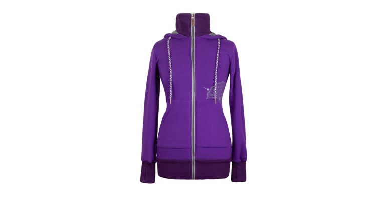 Angel Wings Draagvest Hoodie - XS Paars