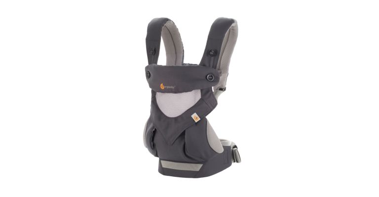 Outlet Ergobaby 360 Cool Air Draagzak Carbon Grey