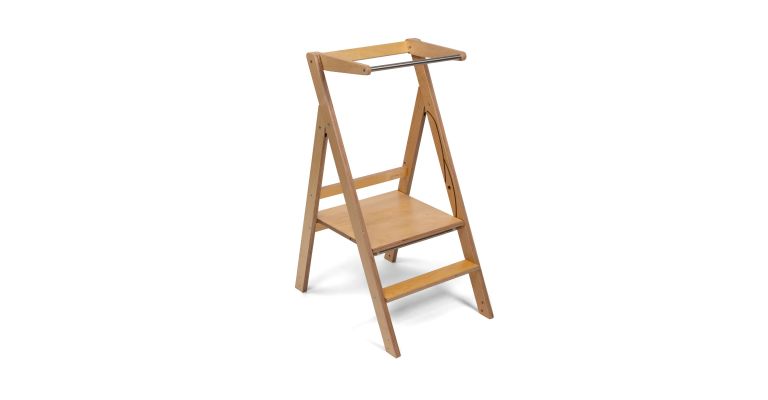 Ette Tete STEP’n’FOLD – Opvouwbare leertoren - Naturel/Wooden  