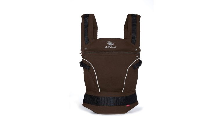 Outlet Manduca Pure Cotton Draagzak Coffee Brown