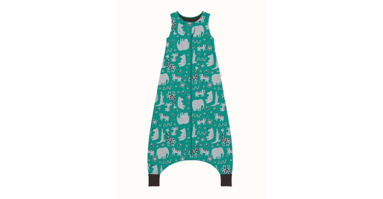 SuperLove Merino Toddler Slaapzak - All Season - On Safari Small (76-95)