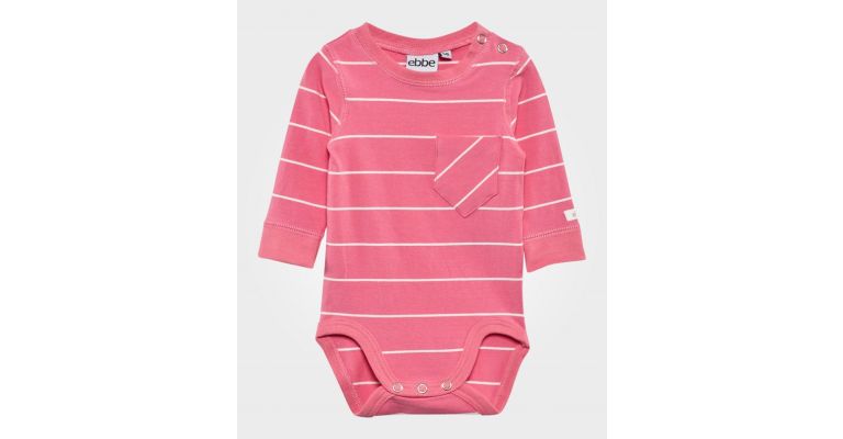 Ebbe Gottfrid Bodystocking Vivid Pink/Offwhite