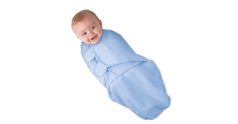 Summer SwaddleMe Blauw Large - 6.4 – 9 kg 