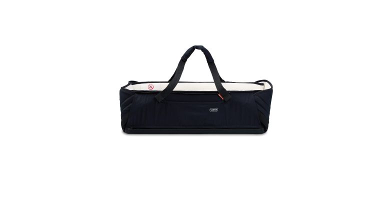Voksi Carry Me Black Leaf draagbare reiswieg