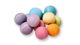 Grimm's Rammelaar Pastel kralen - 08136