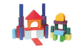 Grimm's 30 gekleurde geometrische blokken - 10130