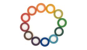 Grapat Houten Speelgoed 12 x Ringen