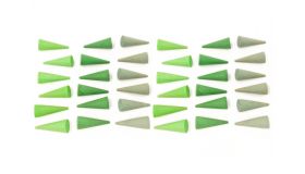 Grapat Houten Speelgoed Mandala Groene Kegels