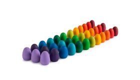 Grapat Houten Speelgoed Mandala Regenboog eieren 