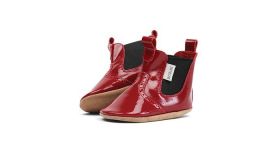 Bobux babyslofjes Glossy red mini jodphur M