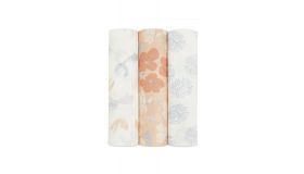 Aden + Anais classic swaddle 3 pack Koi pond oranje tinten