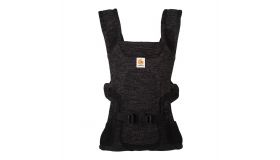 Ergobaby Draagzak Aerloom Charcoal Black - ergonomische draagzak vanaf geboorte