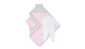 Snuz Baby Bath & Bed Set  - Wave Rose