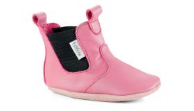 Bobux Babyslofjes Bright Pink Chelsea boot - Small