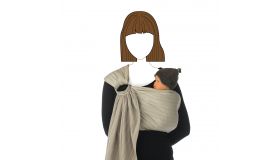 Babylonia BB Sling ringsling Padded Warm Taupe