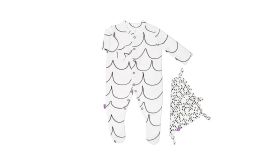 Snuz Baby Sleepsuit & Comforter Gift Set  - Wave Mono