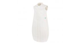 Ergopouch Cotton & Bamboo Baby Slaapzak Wit 0.3 tog