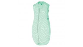 Ergopouch Cotton & Bamboo Baby Slaapzak Mint Cross 1.0 tog