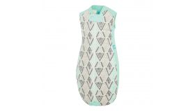 Ergopouch Organic Cotton Baby Slaapzak Tribal Mint 3.5 tog