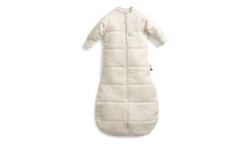 Ergopouch Organic Cotton Jersey Slaapzak Oatmeal 3.5 tog met mouwen