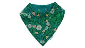 SuperLove Merino Bandana Bib -  Secret Garden