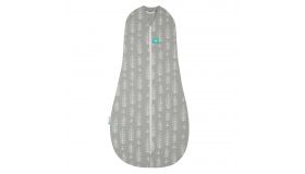 Outlet Ergopouch Ergococoon Inbakerslaapzakje Grey Fern 0.2 tog 3-12 mnd