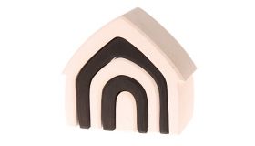 Grimm's Huisjes monochroom houten speelgoed  - 93070