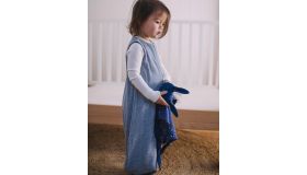 SuperLove Merino Toddler Slaapzak - All Season - French Navy Melange 