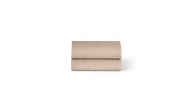 Snüz Jersey Hoeslakens – Twin Set - Mocha/ Cross- Geschikt voor SnüzPod 3, 4, 5 & Studio