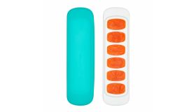 Oxo Freezer Tray - Silicone Lid Teal