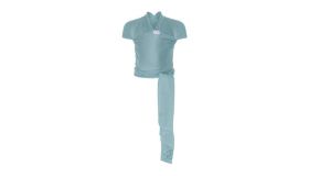 Pure Baby Love Draagdoek tricot (stretch) Dusty Mint