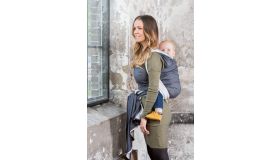 Pure Baby Love Draagdoek luxury light/dark grey 