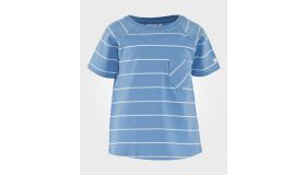 Ebbe Gram T-Shirt Sky Blue/Offwhite Short sleeve 