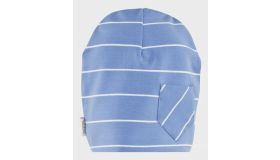 Ebbe Glad Beanie Sky Blue/Offwhite 6-12 mnd