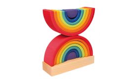 Grimm's Dubbele Regenboog houten speelgoed - 11200