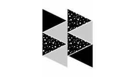 Snuz Muur Stickers - Geometric Triangles (32pc)