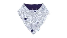 SuperLove Merino Bandana Bib - Drifting Off