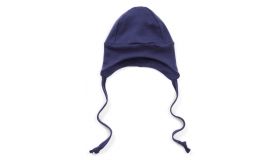 SuperLove Merino Babymuts reversible Navy