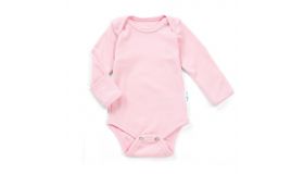 Superlove Merino baby romper roze