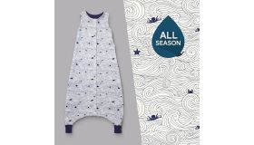 SuperLove Merino Toddler Slaapzak - All Season - Drifting Off Large (92-110 cm) 