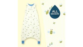 SuperLove Merino Toddler Sleeping Bag - All Season - Bumble 