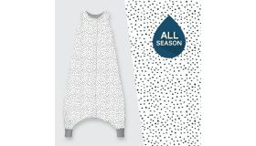 SuperLove Merino Toddler Slaapzak - All Season - Speckled - large ( 92-110 cm)