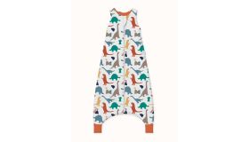 SuperLove Merino Toddler Slaapzak - All Season - Dinosnores Large (92-110 cm)