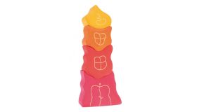 Grimm's Houten toren rood - 07320